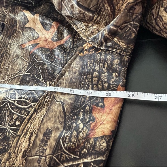 Huntworth Camouflage Lined Men's Jacket With Hood Zippered Front NWOT Size Large - Picture 4 of 6